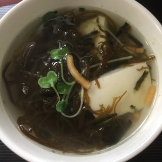 もずくスープ ◉お茶漬けの素